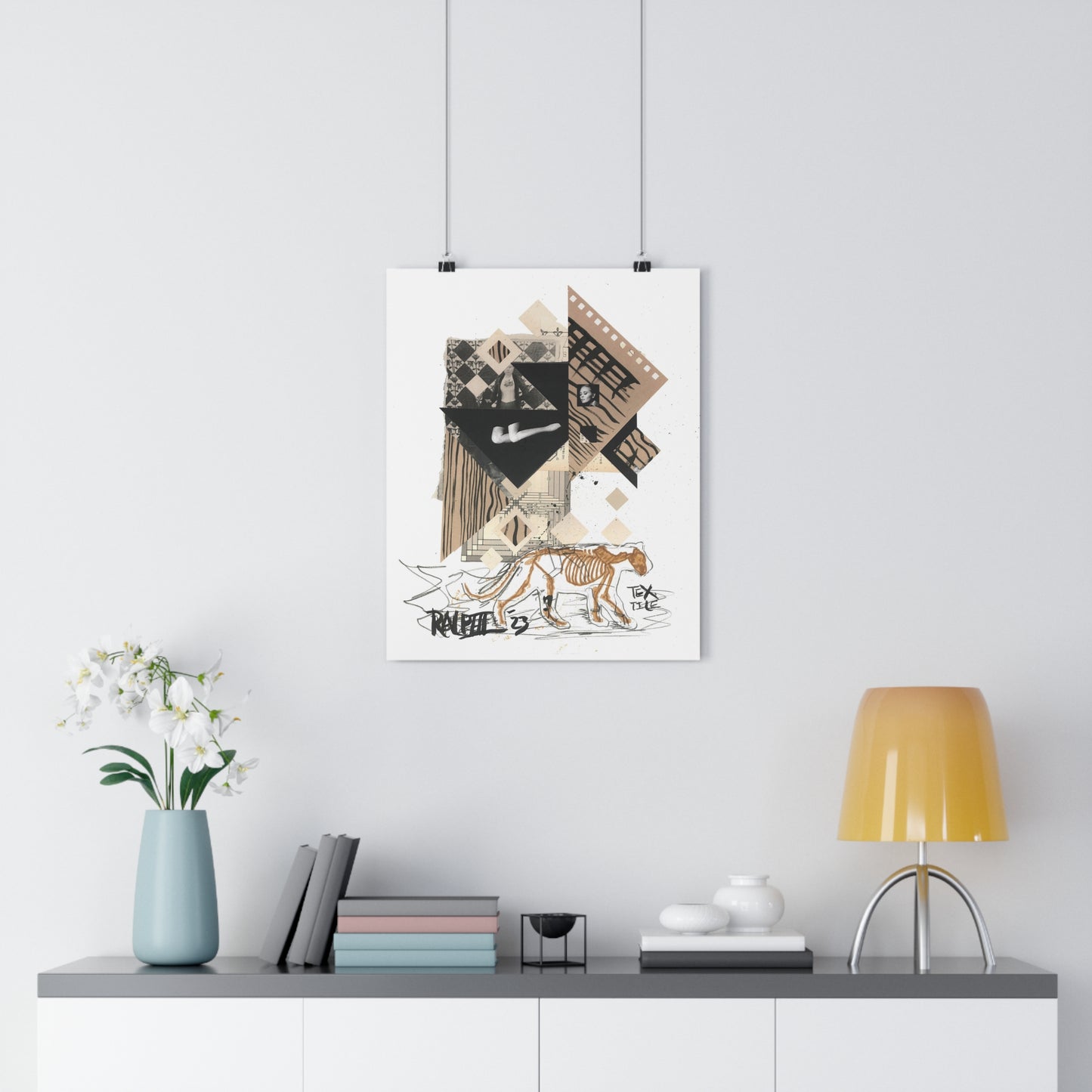 TEX TILE Giclée Art Print