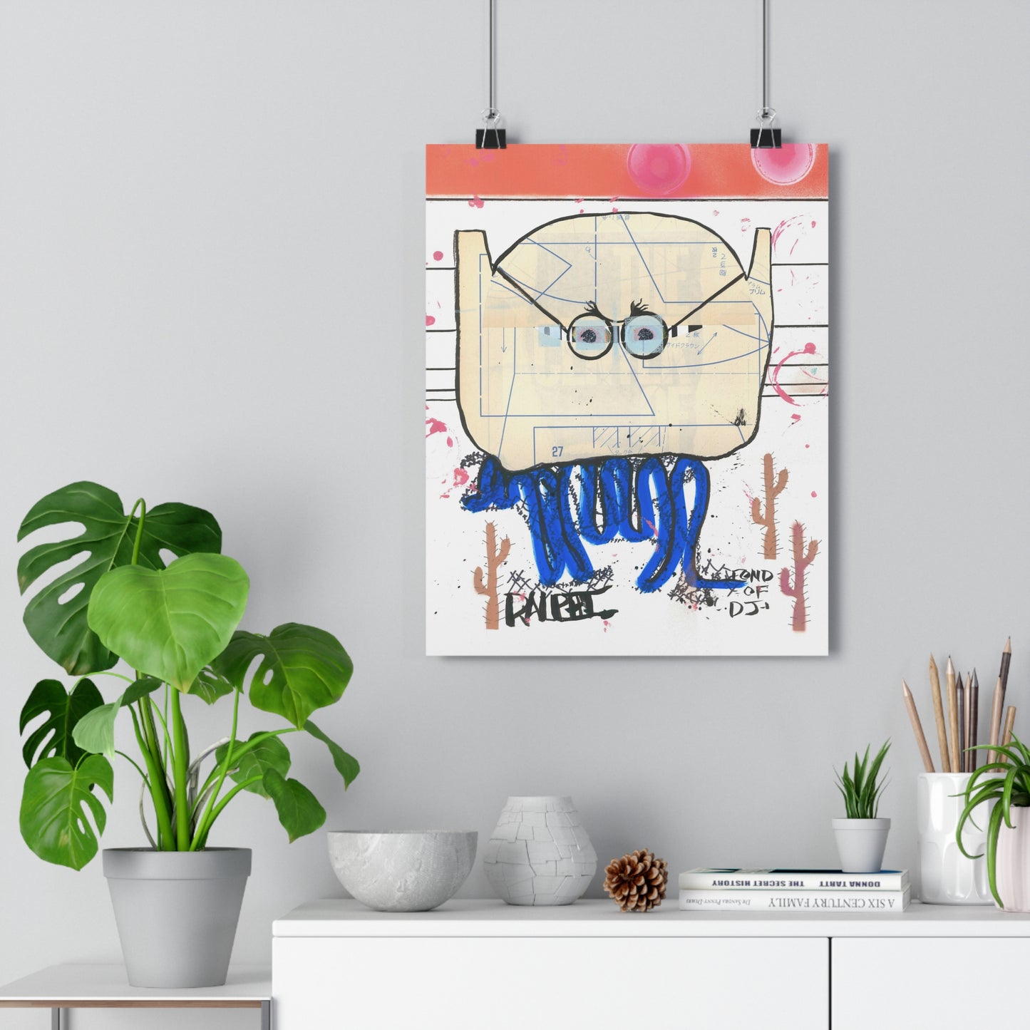 FOND OF DJ Giclée Art Print