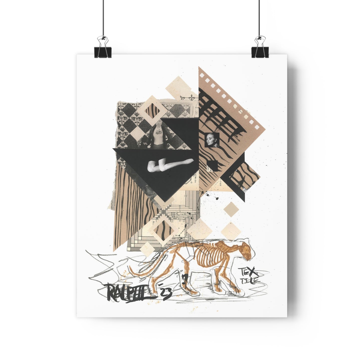 TEX TILE Giclée Art Print