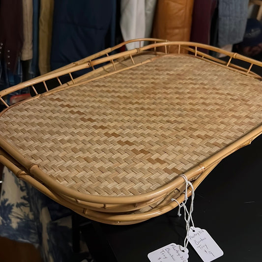 Bamboo Tray - weave pattern