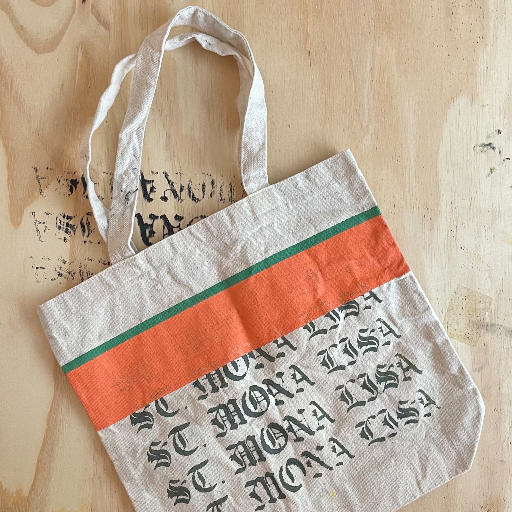 Hand painted sales totes